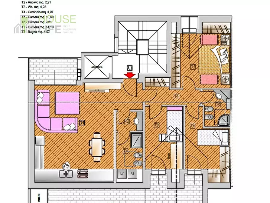 Immagine 17 di Appartamento in vendita  in Magrè a Schio