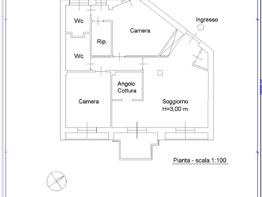 Immagine 55 di Appartamento in vendita  in Viale di Trastevere a Roma