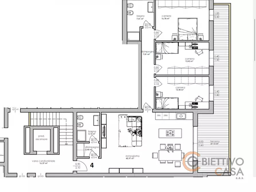 Immagine 42 di Appartamento in vendita  in vicolo cà zusto a Vigodarzere