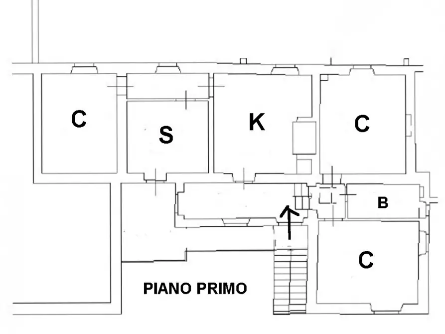 Immagine 19 di Casa indipendente in vendita  in Setteponti a Arezzo
