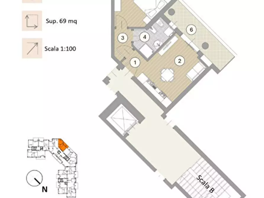 Immagine 4 di Appartamento in vendita  in viale crispi a Vicenza