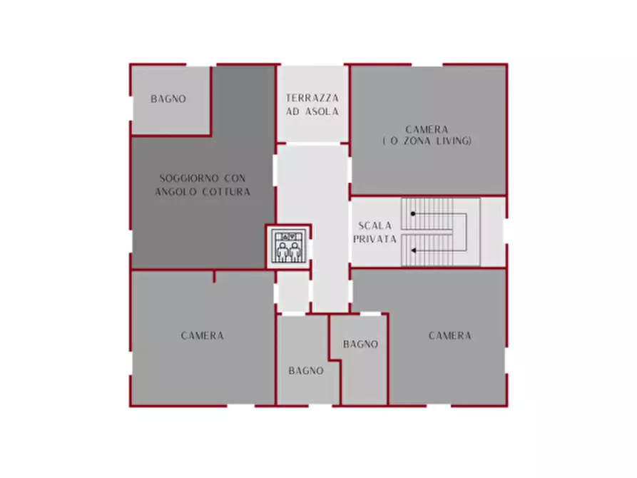 Immagine 18 di Loft/Open space in vendita  in Via Elio Bragaglia a Bologna