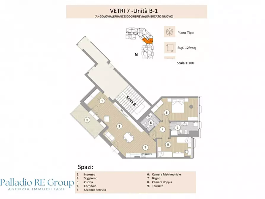 Immagine 6 di Appartamento in vendita  in viale crispi a Vicenza