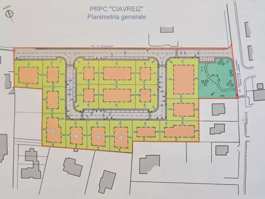 Immagine 1 di Terreno in vendita  in via marco polo 19 a Roveredo In Piano