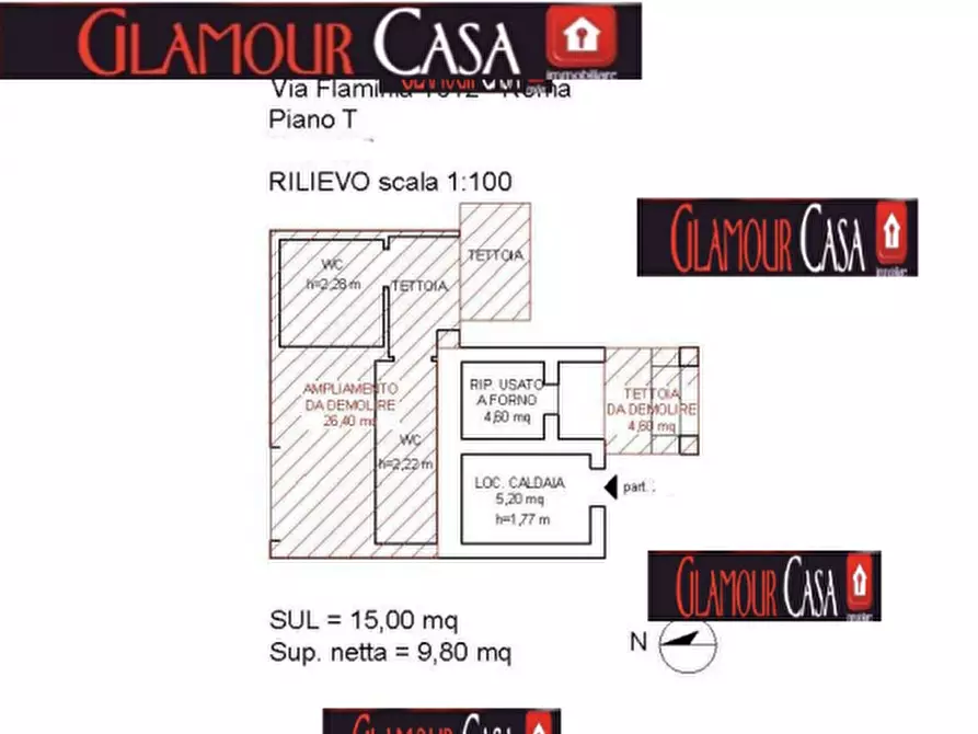 Immagine 31 di Agriturismo in vendita  in Via Flaminia a Roma