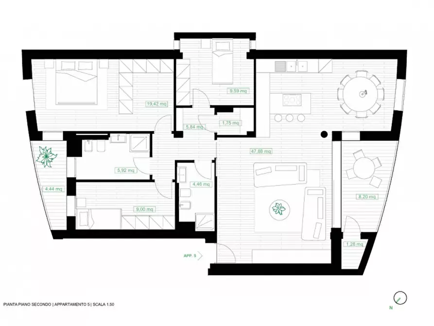Immagine 17 di Appartamento in vendita  in Viale Luigi Luzzatti a Treviso