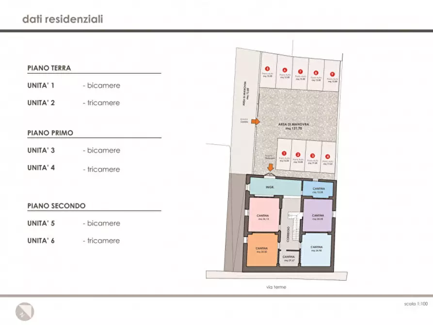 Immagine 12 di Appartamento in vendita  in Via Terme 78 a Battaglia Terme