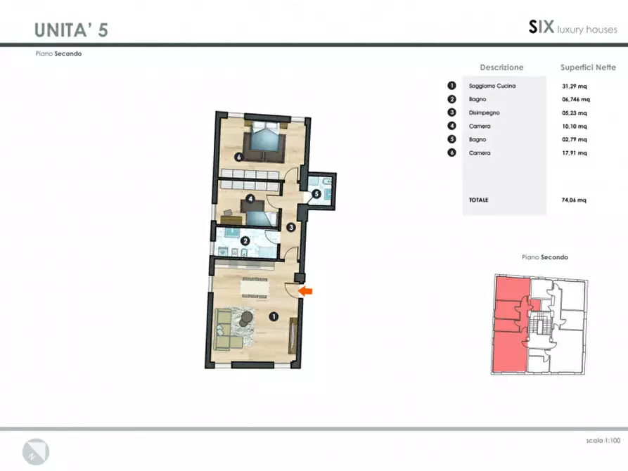 Immagine 13 di Appartamento in vendita  in Via Terme 78 a Battaglia Terme
