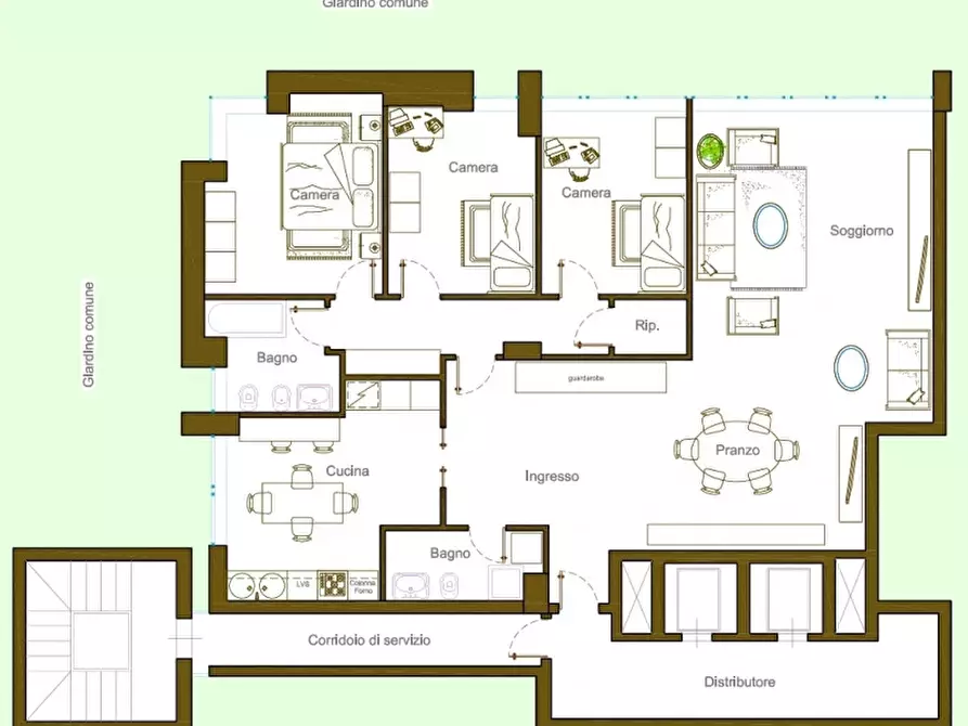 Immagine 20 di Appartamento in vendita  in via pirandello a Savona