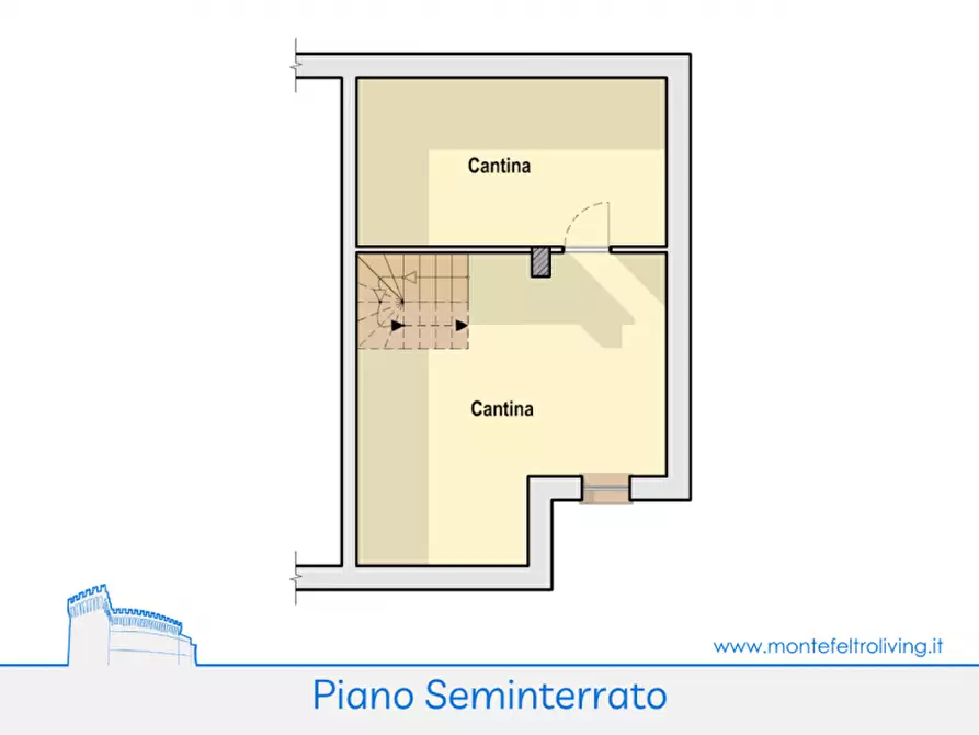 Immagine 30 di Villetta a schiera in vendita  in Via della Palazzina a Urbania