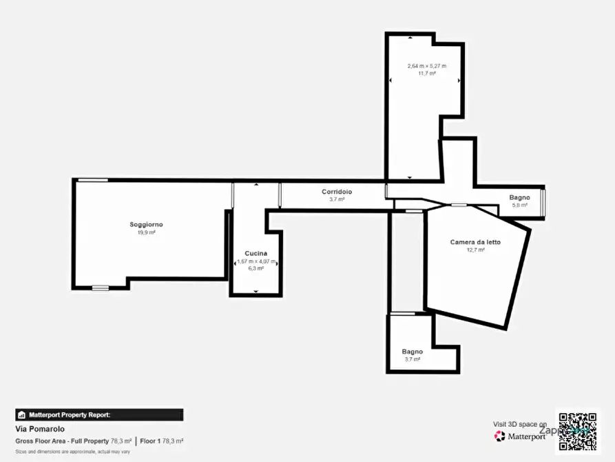 Immagine 28 di Appartamento in affitto  in Via Pomarolo, 14 a Roma