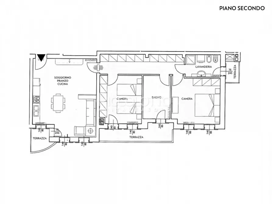 Immagine 19 di Appartamento in vendita  in via Tuna a Asolo