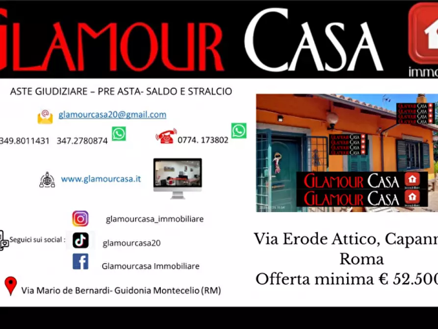 Immagine 1 di Villa in vendita  in Via Erode Attico a Roma