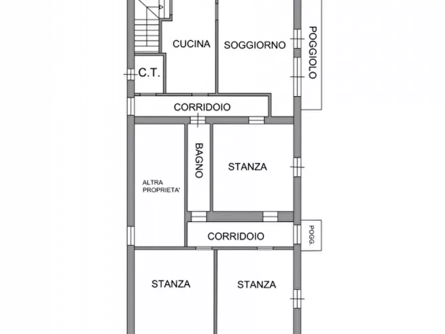 Immagine 13 di Appartamento in vendita  in Via santi Fabiano e Sebastiano a Porte Di Rendena