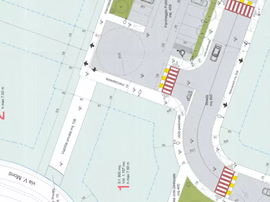 Immagine 3 di Terreno in vendita  in Via Ugo Foscolo a Selvazzano Dentro