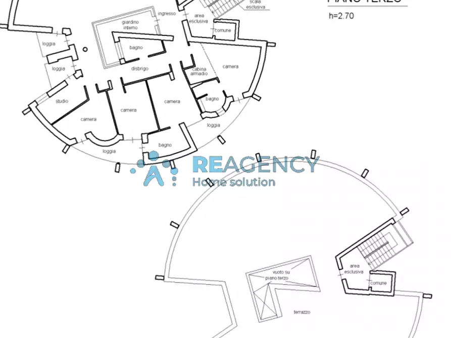 Immagine 37 di Attico in vendita  in Via Istria a Schio