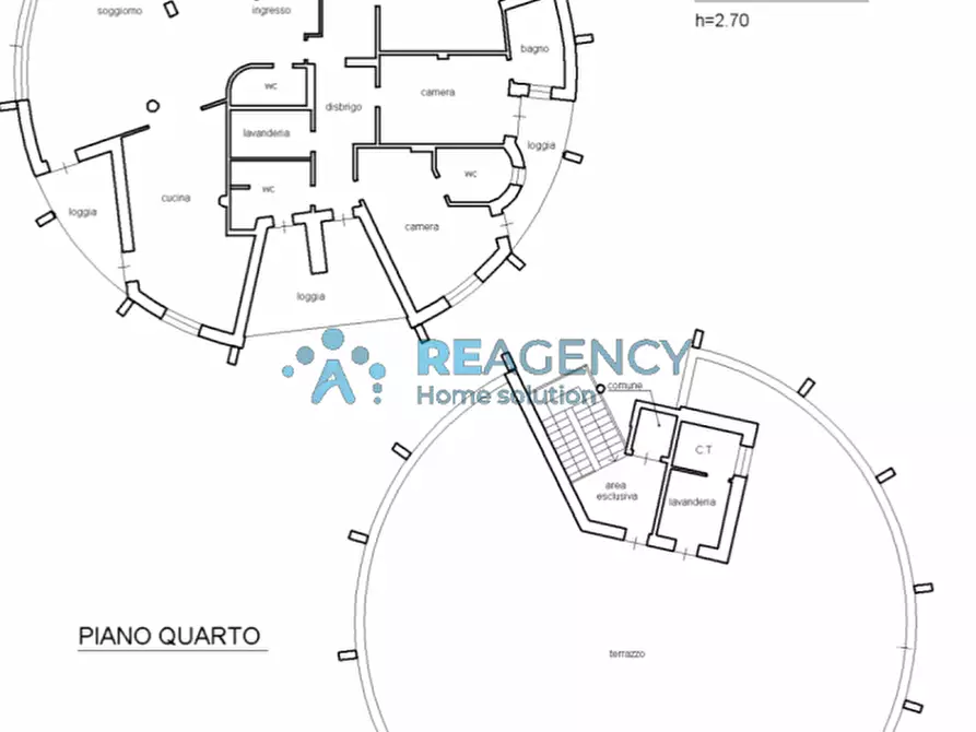 Immagine 49 di Attico in vendita  in Via Istria a Schio