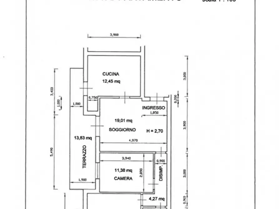 Immagine 15 di Appartamento in vendita  a Camponogara