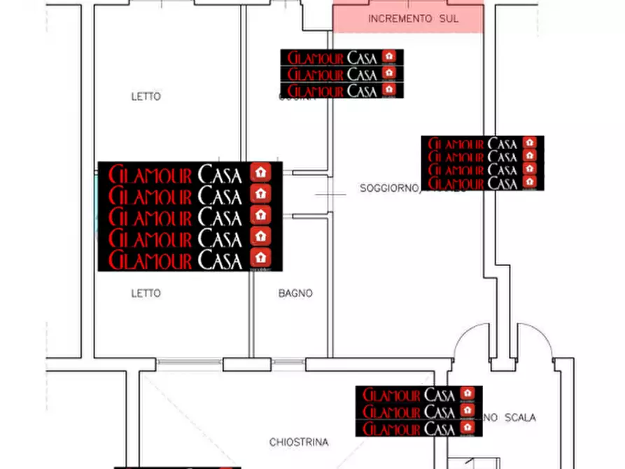 Immagine 21 di Appartamento in vendita  in Via Libero Leonardi a Roma