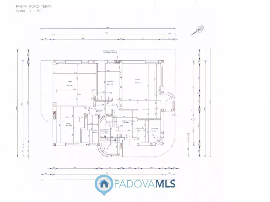 Immagine 44 di Villa in vendita  in Via Gabriele D'Annunzio a Due Carrare