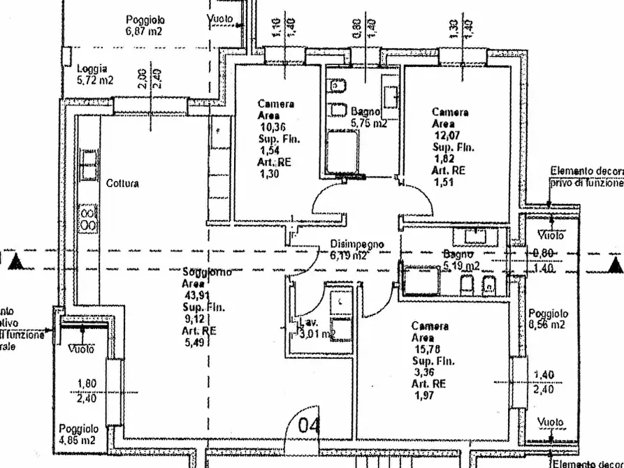 Immagine 10 di Appartamento in vendita  in via monte grappa a Preganziol