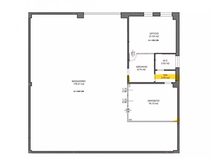 Immagine 6 di Capannone industriale in affitto  in CERVIA a Cervia