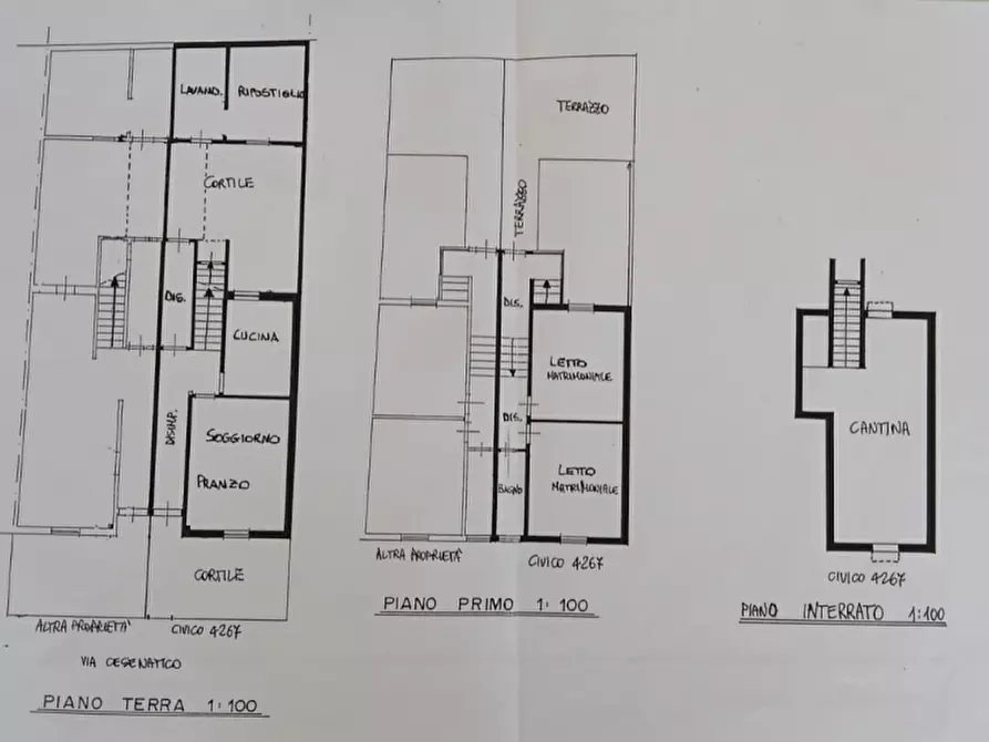 casa indipendente in vendita a Cesena in zona Centro Storico