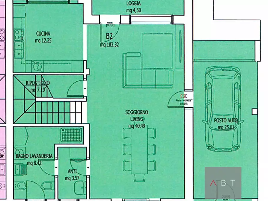 Immagine 13 di Casa bifamiliare in vendita  a Loreggia