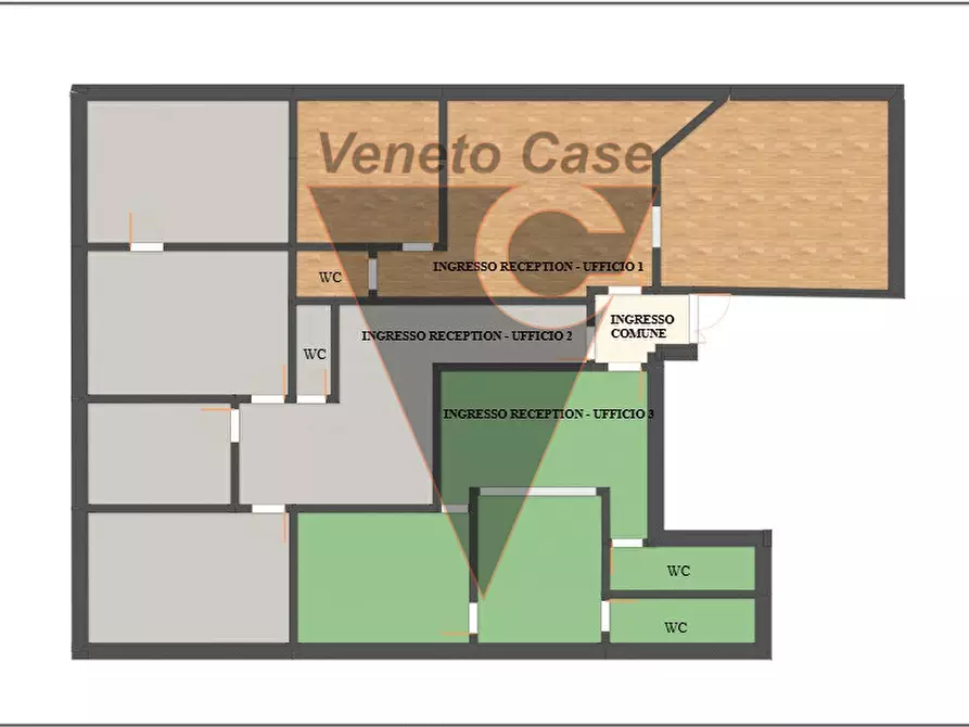 Immagine 19 di Ufficio in vendita  in Via lisbona 10 a Padova