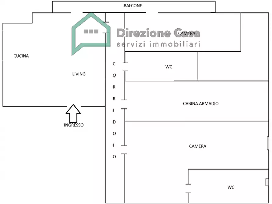 Immagine 15 di Appartamento in vendita  in ADIACENTE CORSO NOVARA a Napoli