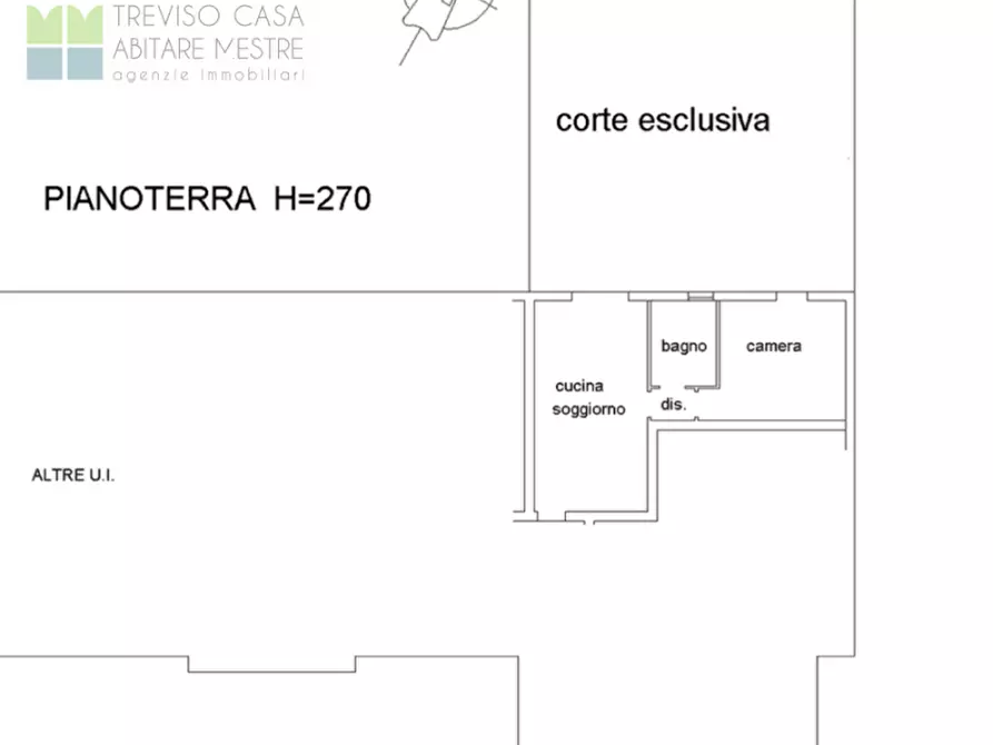 Immagine 5 di Appartamento in vendita  in Via Peschiere a Casale Sul Sile