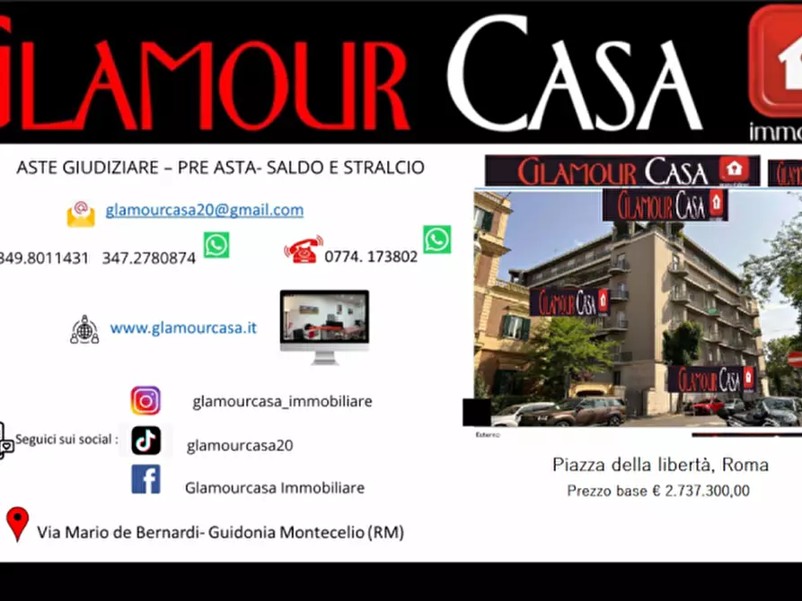 Immagine 1 di Ufficio in vendita  in Piazza della Libertà a Roma