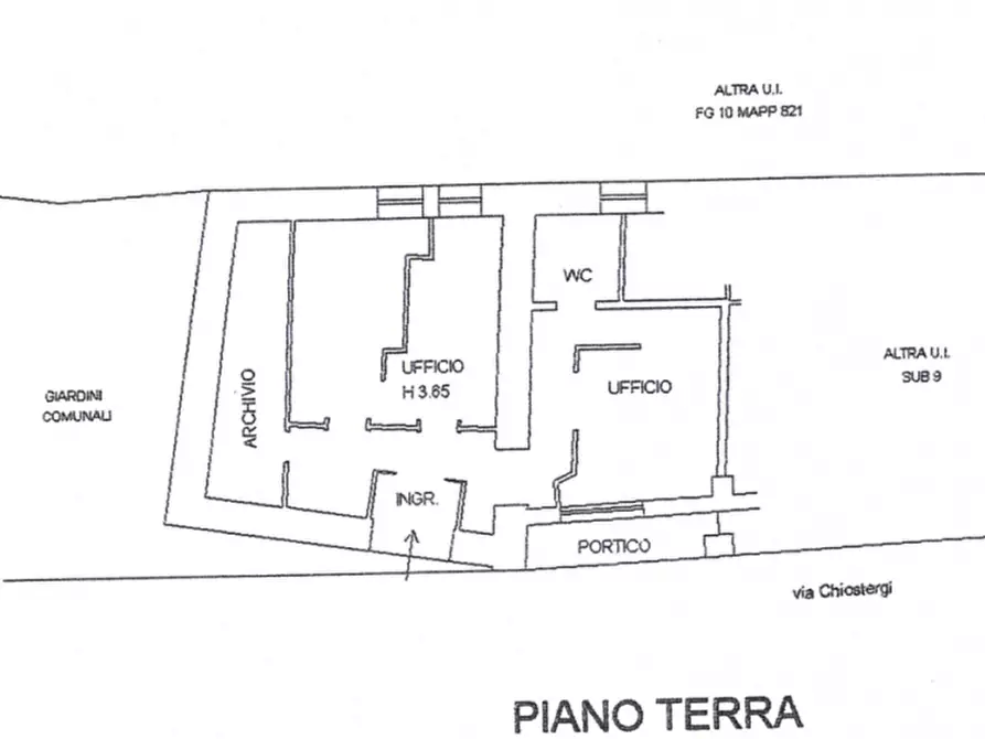 Immagine 6 di Ufficio in affitto  in Via Giuseppe Chiostergi a Senigallia