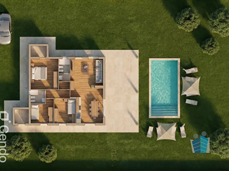 Immagine 1 di Villa in vendita  in Castromediano a Lecce