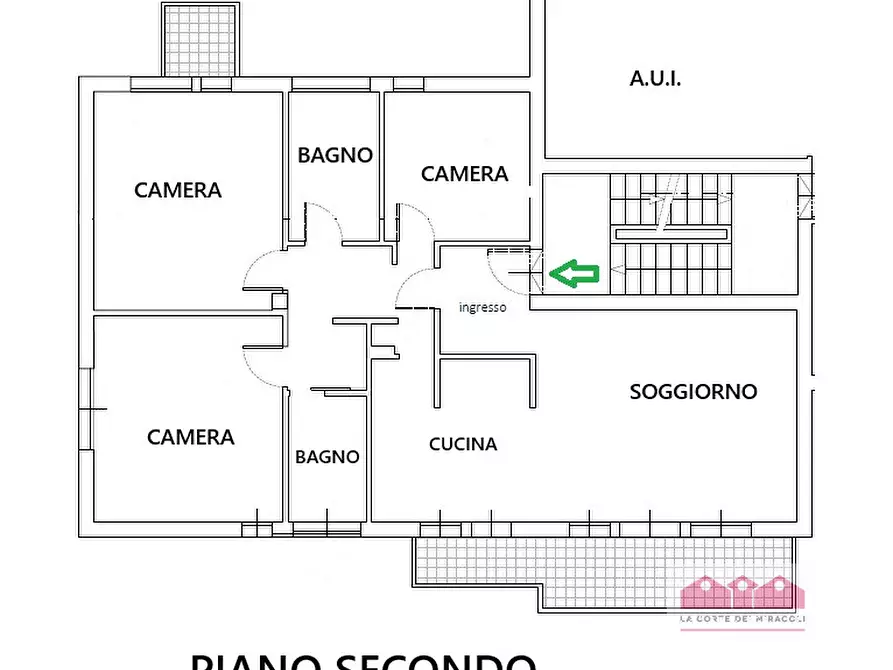 Immagine 17 di Appartamento in vendita  in Via Claudio Monteverdi a Costabissara