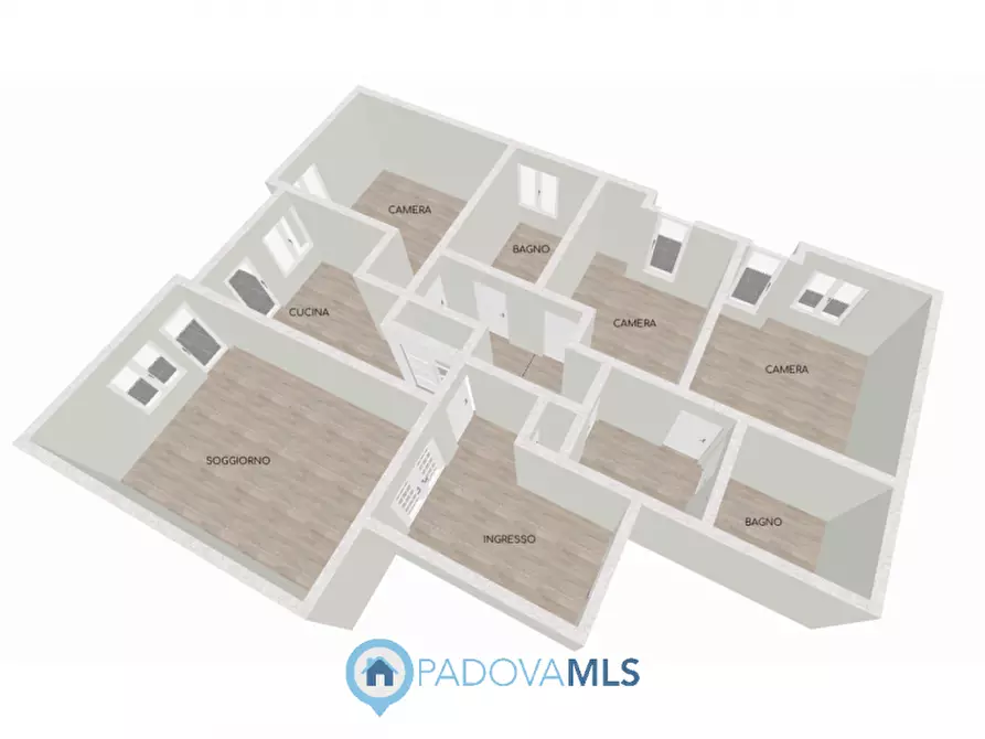 Immagine 26 di Appartamento in vendita  in Via Jacopo Crescini a Padova