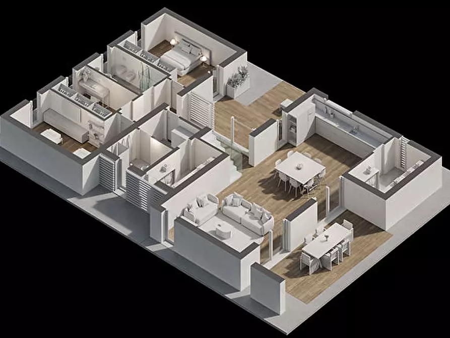 Immagine 10 di Villa in vendita  in Via Storta a Montebelluna