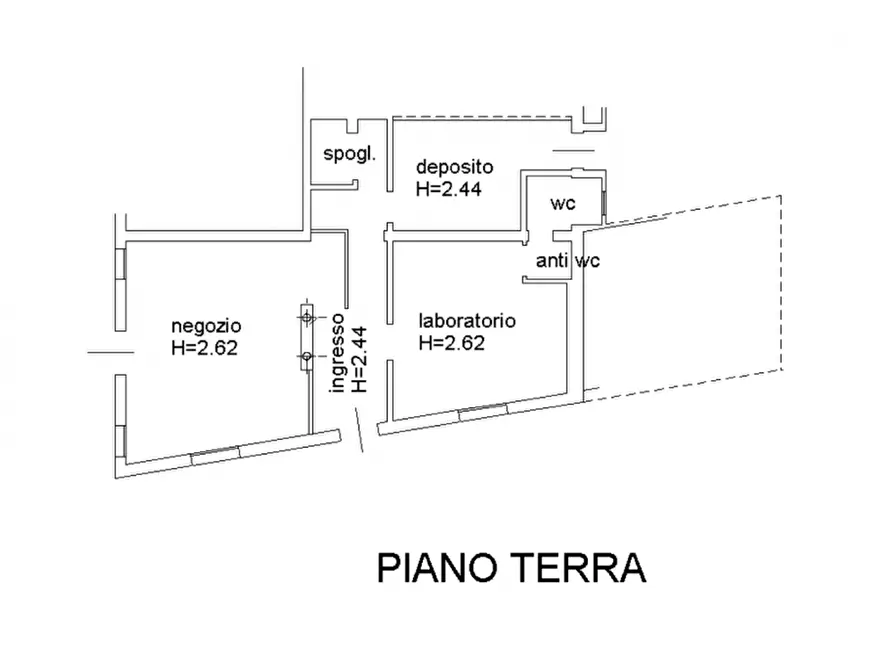 Immagine 12 di Negozio in vendita  in Occhiobello via Roma, 28 a Occhiobello