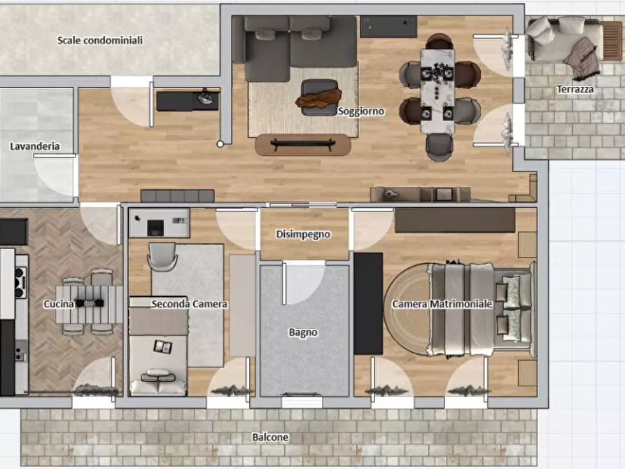 Immagine 15 di Appartamento in vendita  in Via Belfiore a Padova