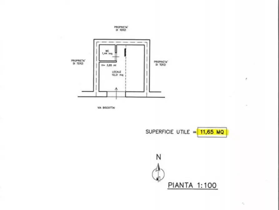 Immagine 5 di Negozio in vendita  in Via Biscottai, 60, 91100 Trapani TP, Italia a Trapani