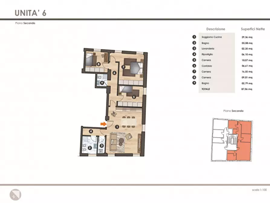 Immagine 9 di Appartamento in vendita  in Via Terme 78 a Battaglia Terme