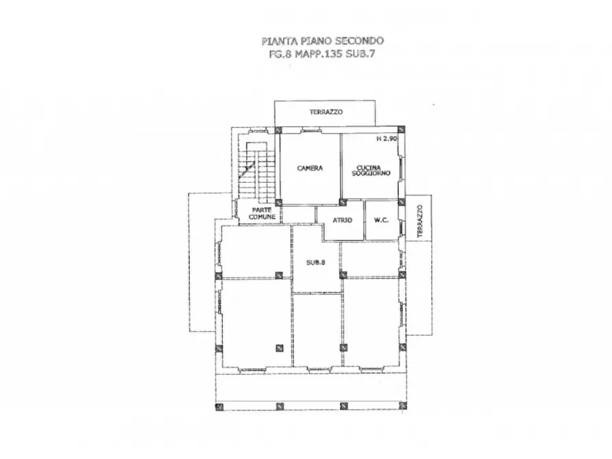 Immagine 5 di Palazzo in vendita  in Via Pignotti, 23020 Poggiridenti Piano SO, Italia a Poggiridenti