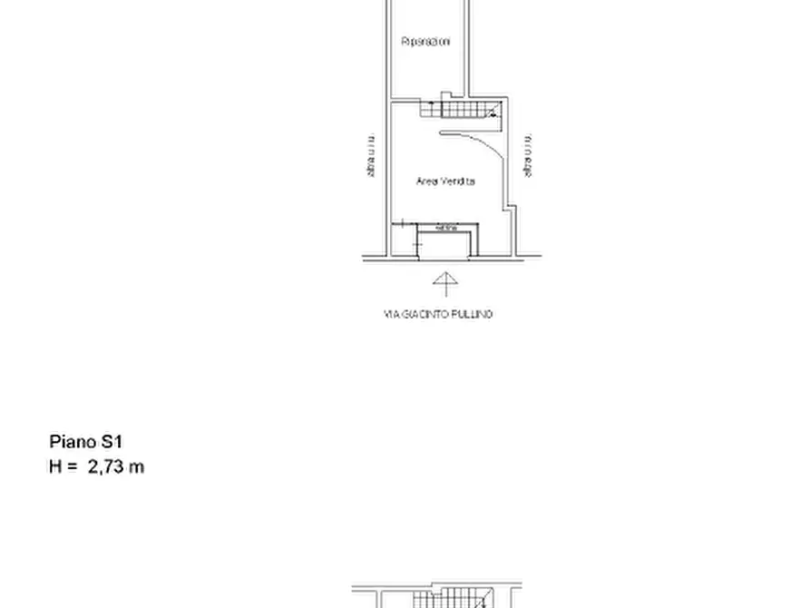 Immagine 22 di Negozio in vendita  in Via Giacinto Pullino a Roma