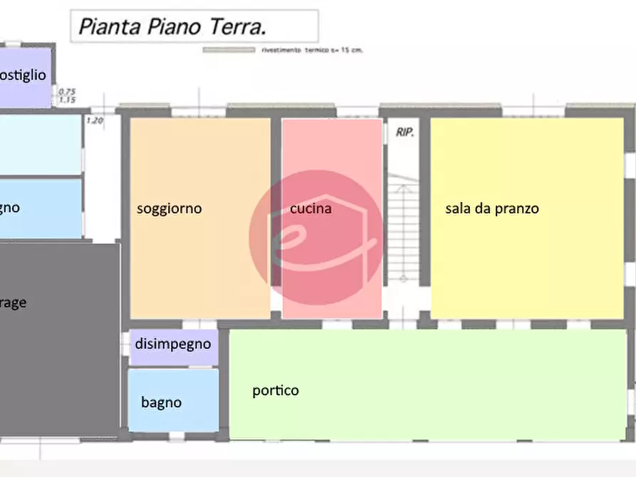 Immagine 22 di Casa indipendente in vendita  a Gambettola