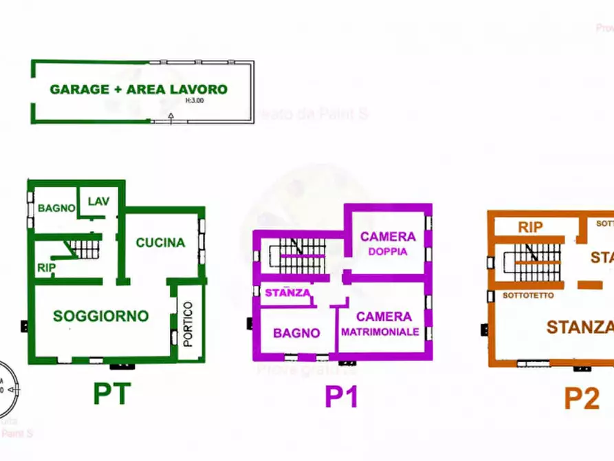 Immagine 4 di Casa bifamiliare in vendita  in Via Appia Monterosso a Abano Terme