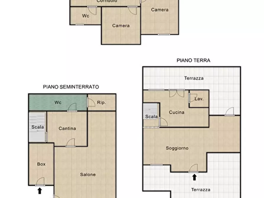 Immagine 30 di Villa in vendita  in Via Castellana a Palermo