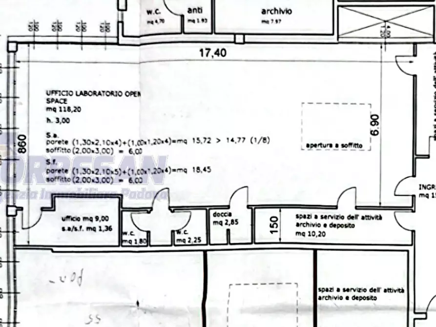 Immagine 17 di Ufficio in affitto  in viale del laoro 14 a Vigonza