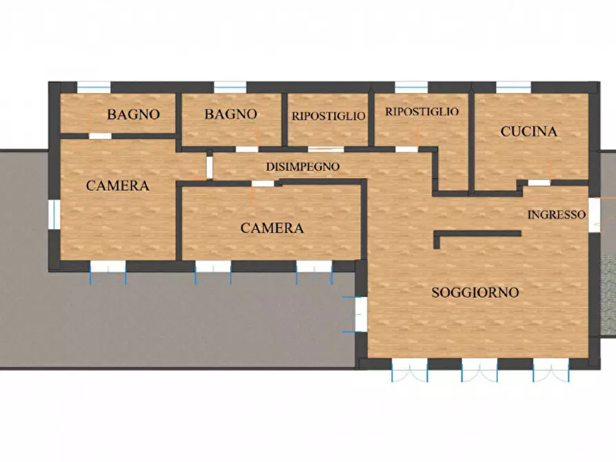 Immagine 34 di Casa bifamiliare in vendita  in Via Belvedere a Pianoro