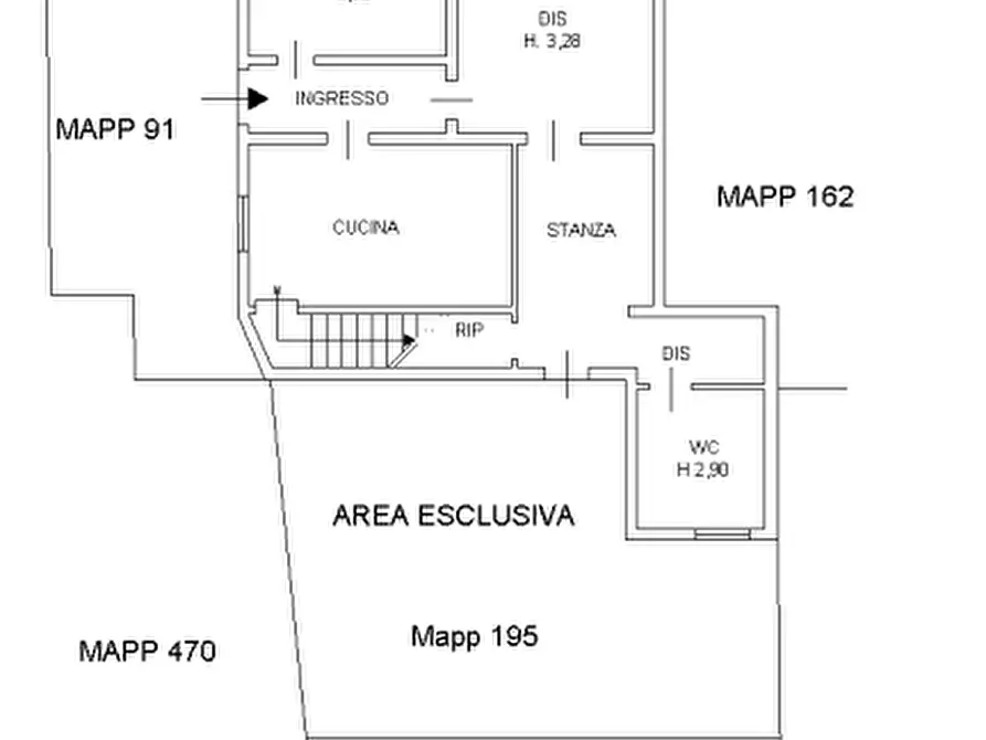 Immagine 10 di Appartamento in vendita  in Via Contotta, 85 a San Giacomo Delle Segnate