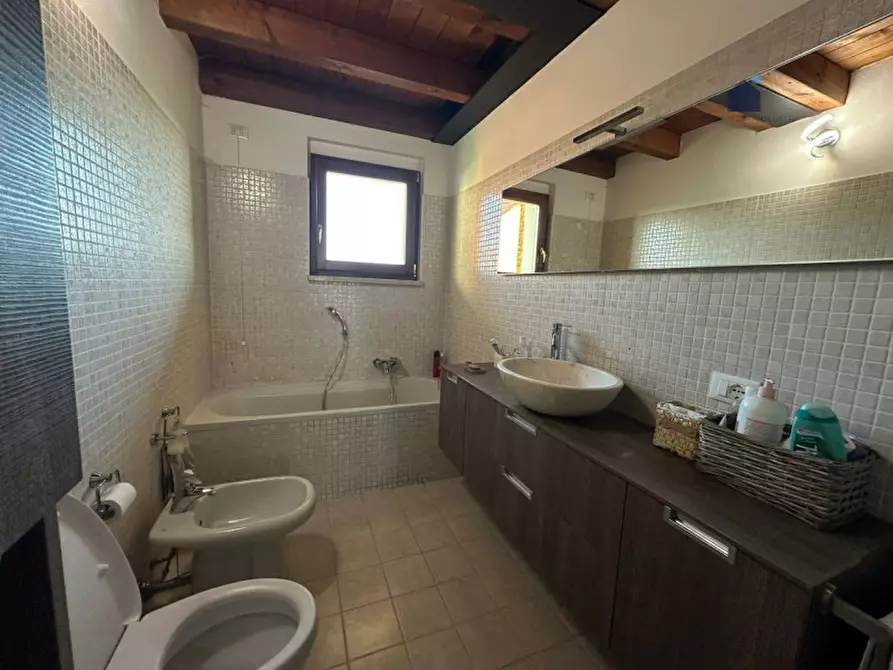 Immagine 31 di Villetta a schiera in vendita  in via campagna 21 a Nuvolento